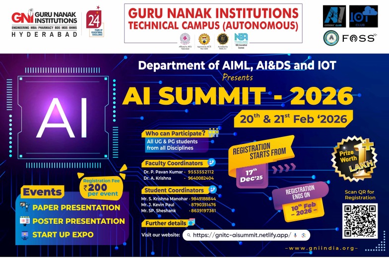 AI Summit 2026 Poster